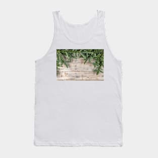 Christmas theme background in vintage tone. Tank Top